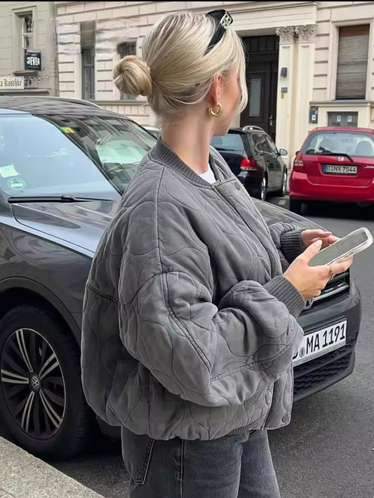 Sofia – Pikowana Kurtka Bomber