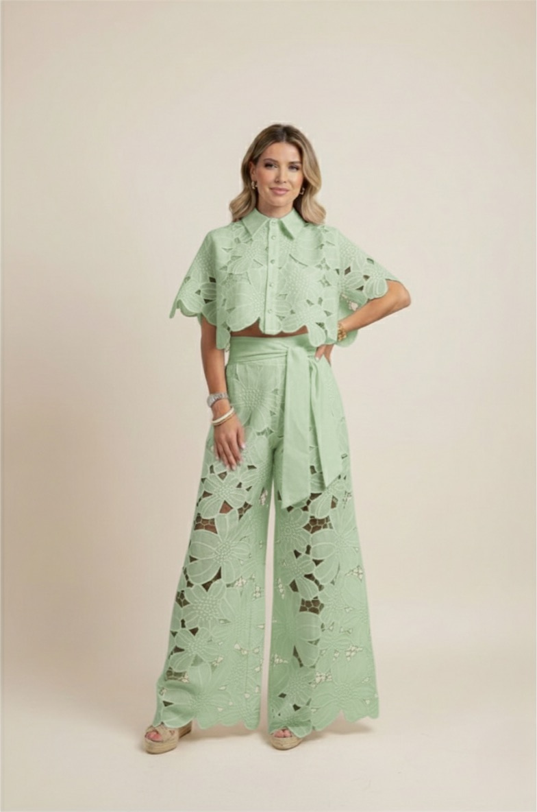 Claudia – Elegant Two-Piece Cut Out Summer Set for Women - Image 13