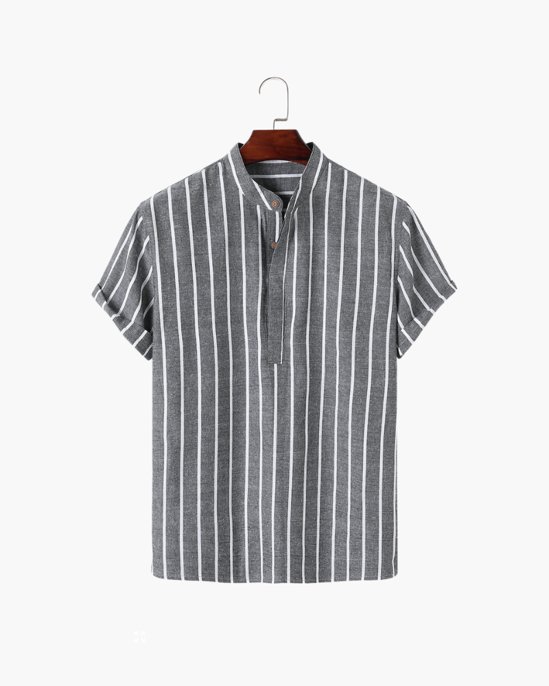 Tim – Striped Short Sleeve Shirt - Image 8