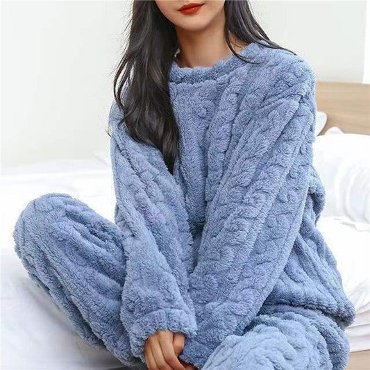 Zosia – Dwuczęściowy Damski Komplet Polarowy Homewear