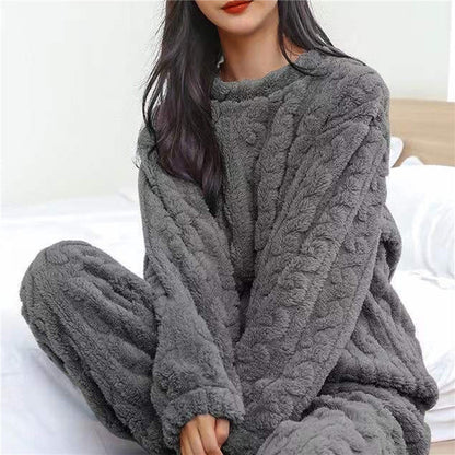 Zosia – Dwuczęściowy Damski Komplet Polarowy Homewear