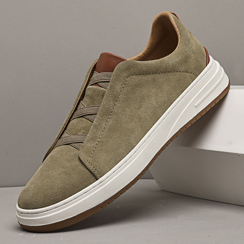 Theo – Wsuwane Sneakersy Casual o Minimalistycznej Formie