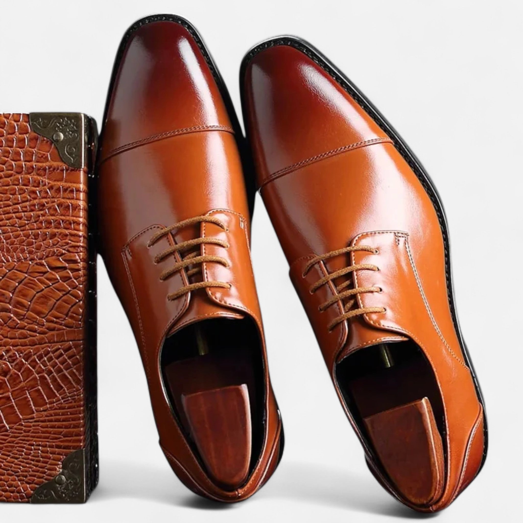 Jonas – Elegant Lace-Up Shoes - Image 1