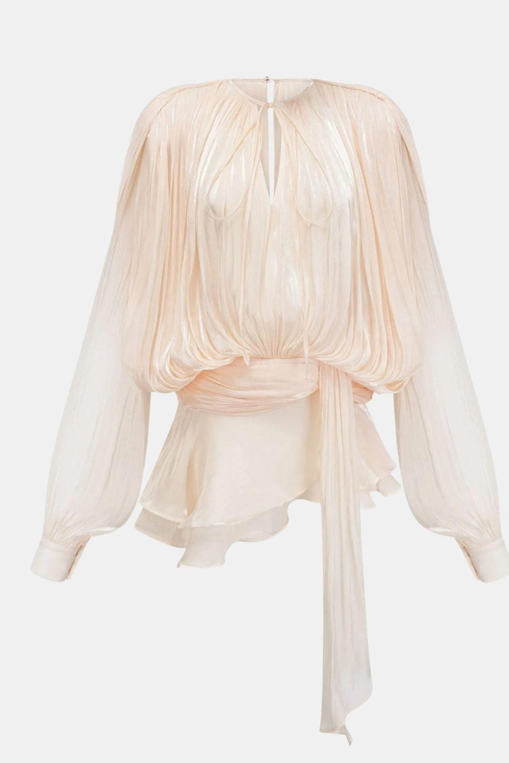 Emma – Pleated with Ruched Hem Dress - Image 10