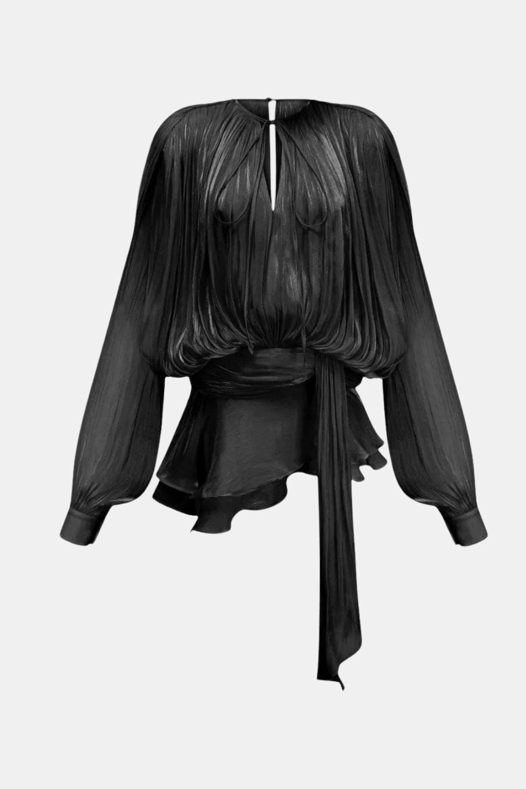 Emma – Pleated with Ruched Hem Dress - Image 16