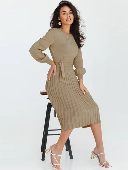 Jules | Slim-Fit-Plisseekleid
