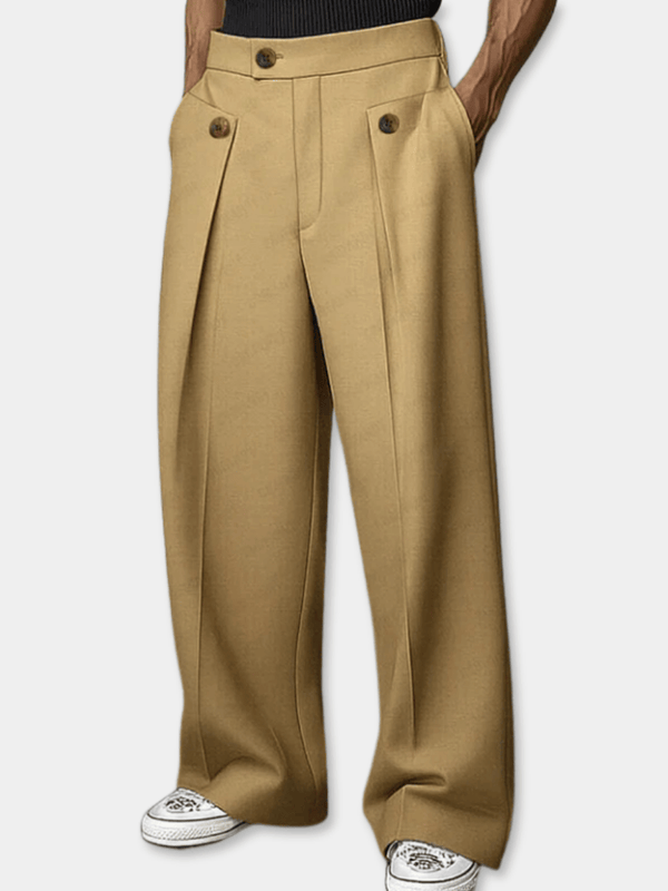 DUCHÊNE BORDEAUX | PANTALON HABILLÉ À PINCES
