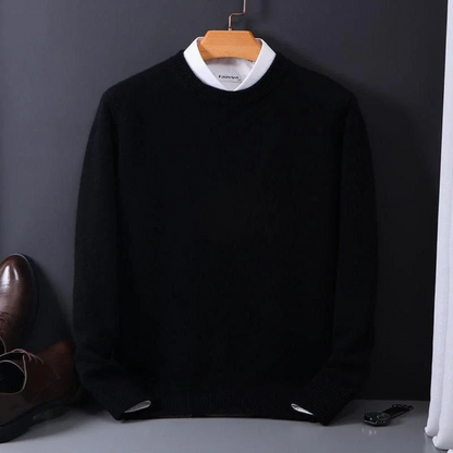Ethan – Męski sweter casual oversize z miękkiego materiału