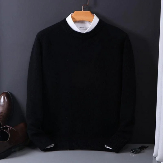 Ethan – Męski sweter casual oversize z miękkiego materiału