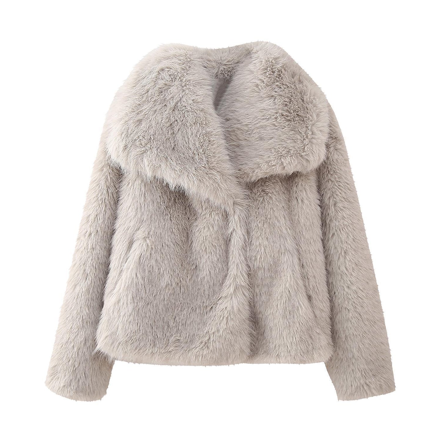 DoCzerwonyhea | Elegante warme Felljacke