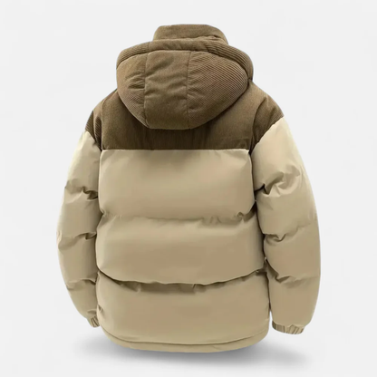 Álvaro – Ocieplana kurtka męska typu puffer z kapturem