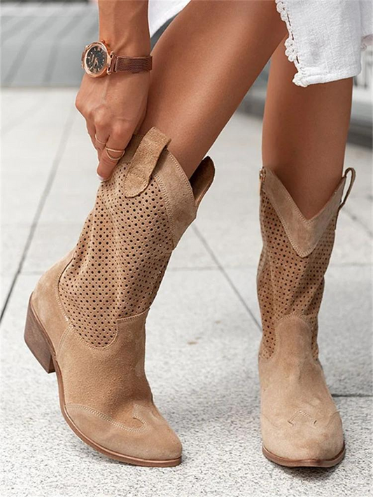 Oddychające buty kowbojskie