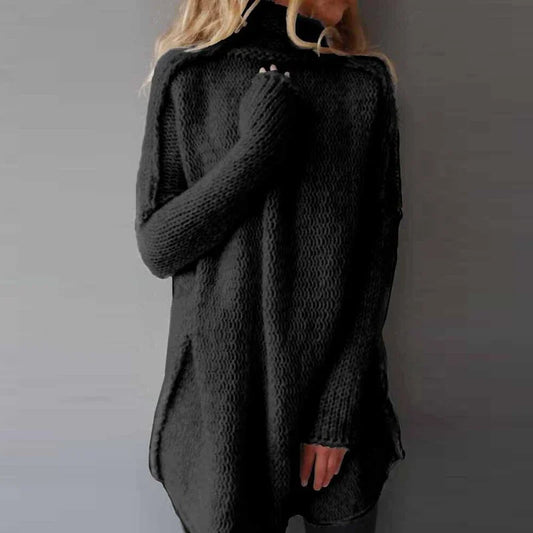 Savana – Oversize’owy sweter z golfem