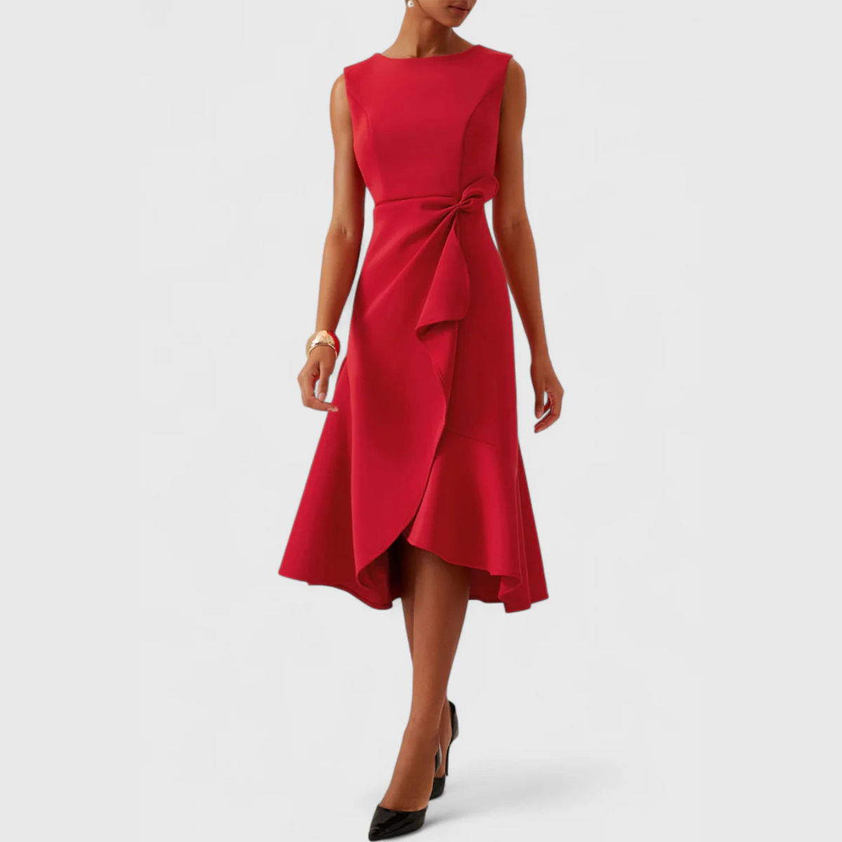 Emily – Elegant Flared Dress - Image 15