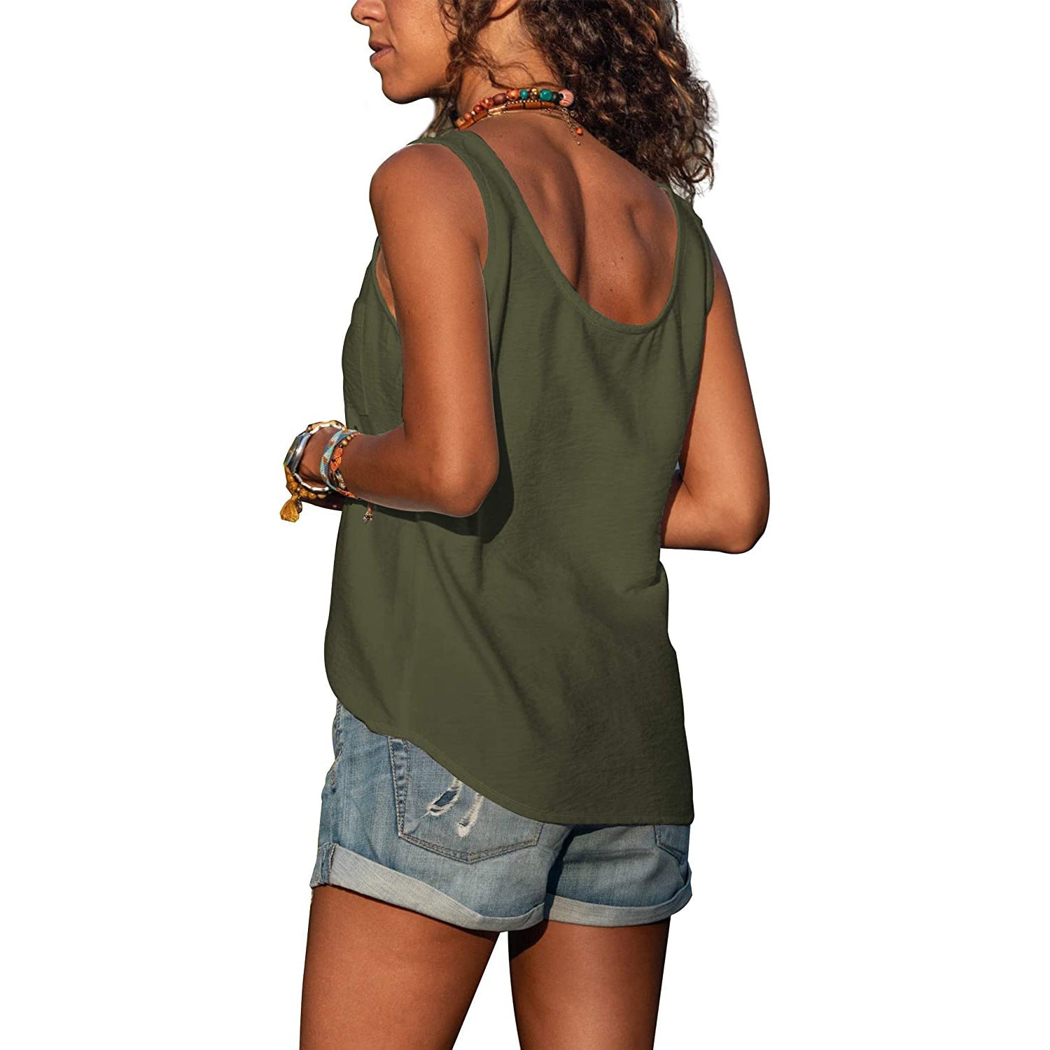 Alma – Elegancki damski tank top w stylu Ibiza