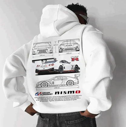 Adrian – Męska bluza z kapturem Porsche 911