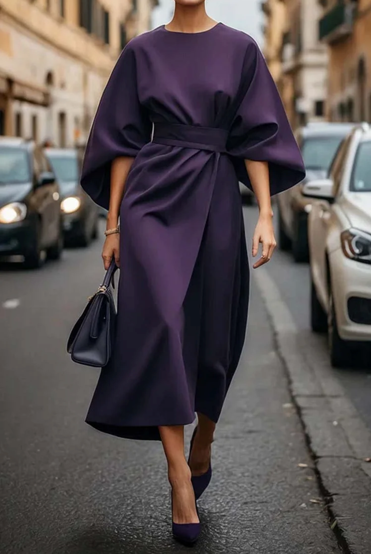 Celeste – Elegancka sukienka midi