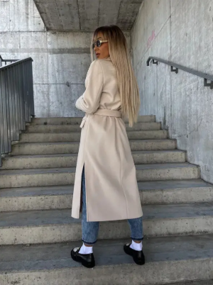 Karolina – Elegancki Damski Płaszcz Przejściowy