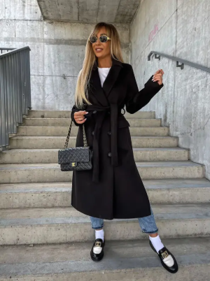 Karolina – Elegancki Damski Płaszcz Przejściowy