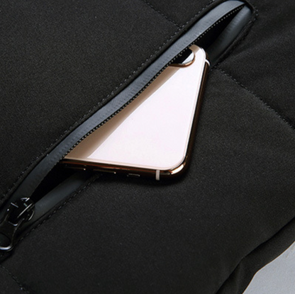 Archer – Ocieplana męska parka zimowa z kapturem i sztucznym futrem