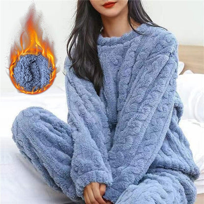 Zosia – Dwuczęściowy Damski Komplet Polarowy Homewear