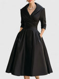 Luisa – Elegant Midi Dress for Women - Image 2