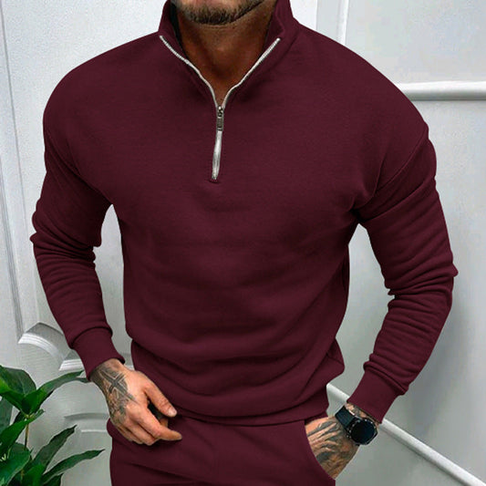Luca – Bluza z zamkiem pod szyją
