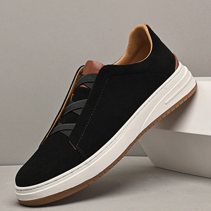 Theo – Wsuwane Sneakersy Casual o Minimalistycznej Formie