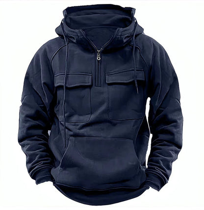 Hugo – Bluza z kieszeniami i suwakiem