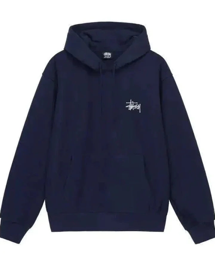 Liam – Klasyczna bluza z kapturem męska z minimalistycznym nadrukiem