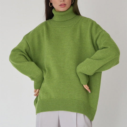 Valeria – Sweter z golfem damski