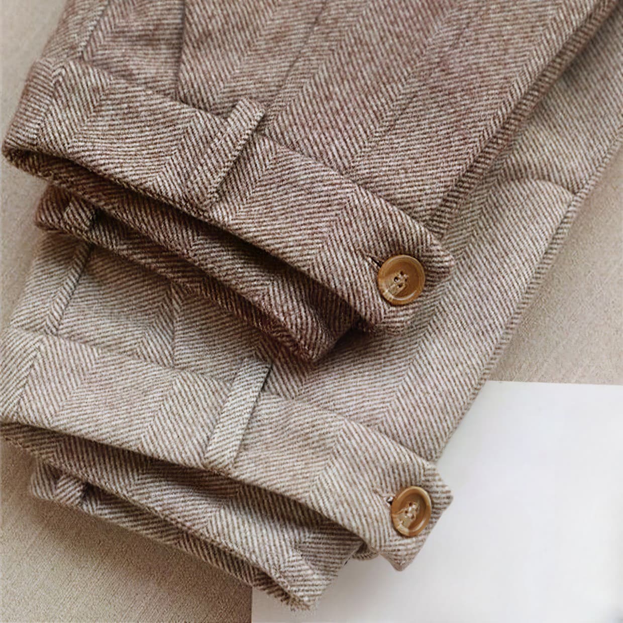 Dominik – Klasyczne Spodnie Męskie z Wełnianej Tkaniny