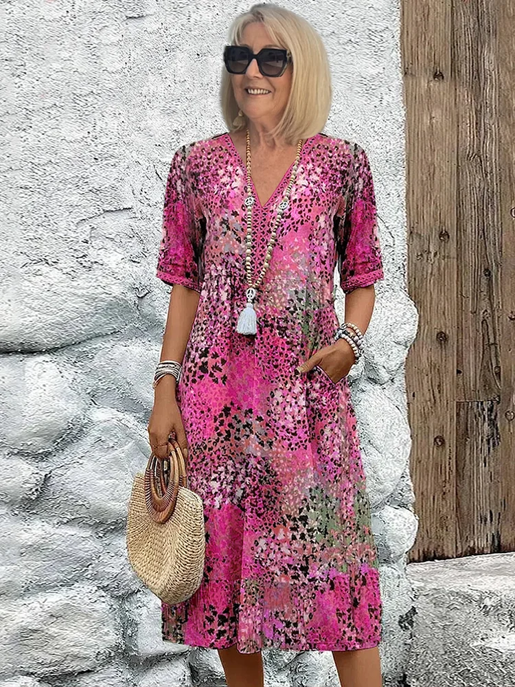 Gerda – Floral Summer Dress - Image 4