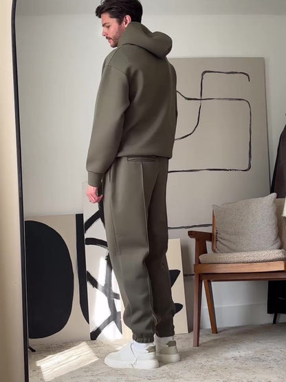 Leo – Minimalistyczny dres z nowoczesnym krojem dla mężczyzn