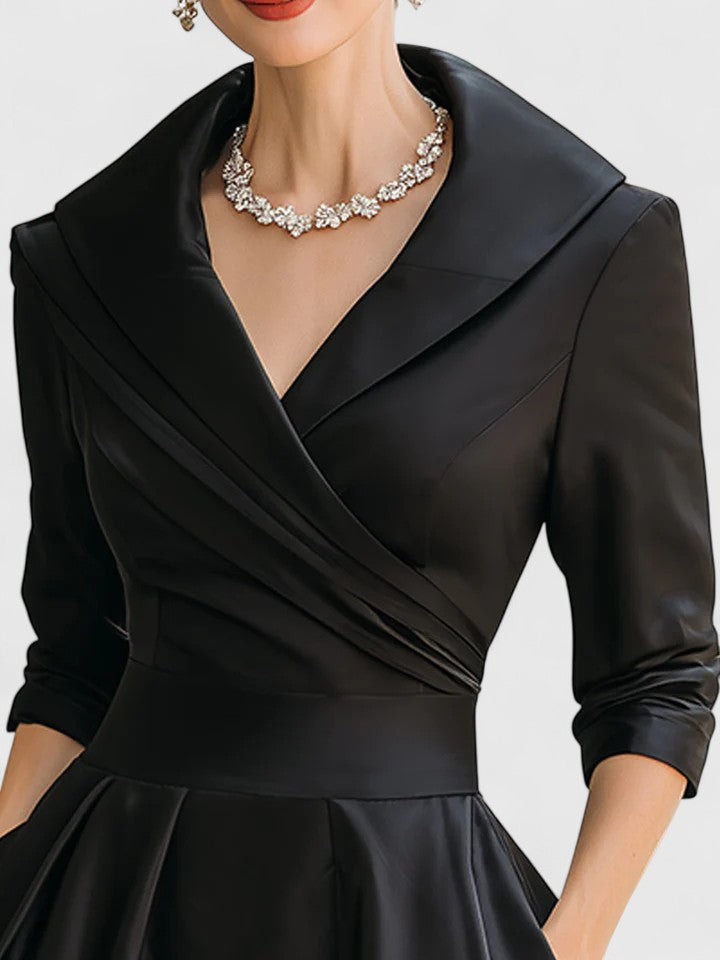 Luisa – Elegant Midi Dress for Women - Image 3