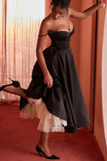 Marie – Strapless V-neck sleeveless Dress - Image 1