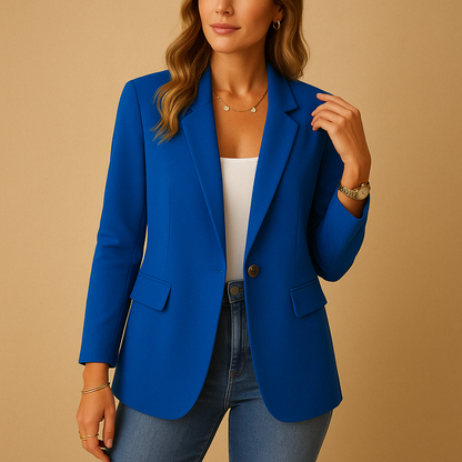 Karolina – Damski blazer taliowany elegancki