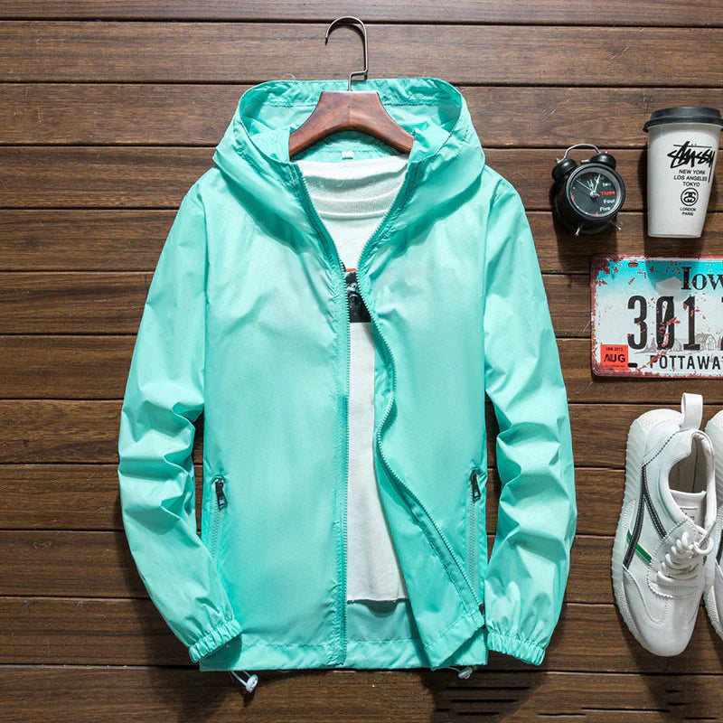 Ethan – Lekka kurtka męska z kapturem o sportowym charakterze