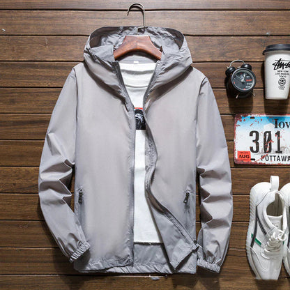 Ethan – Lekka kurtka męska z kapturem o sportowym charakterze