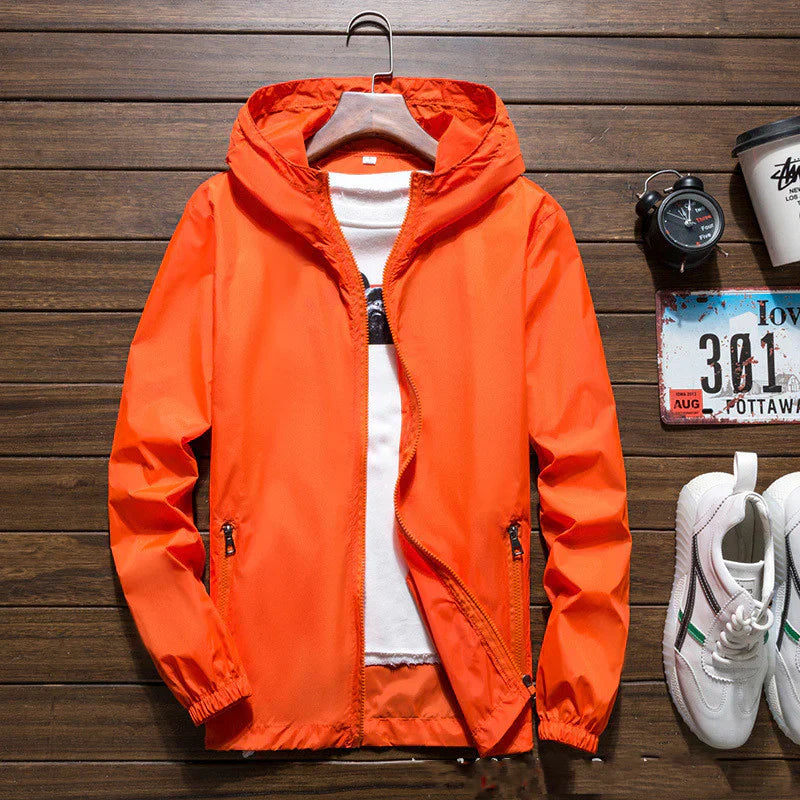 Ethan – Lekka kurtka męska z kapturem o sportowym charakterze