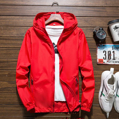 Ethan – Lekka kurtka męska z kapturem o sportowym charakterze
