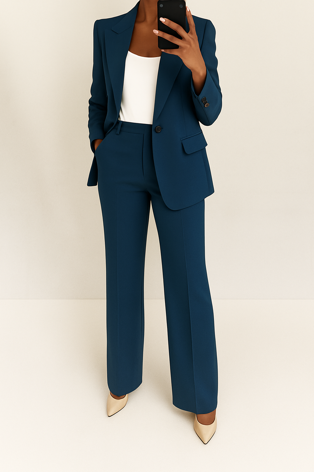 Luisa – Women  Formal Two-Piece Suit Set - Image 7
