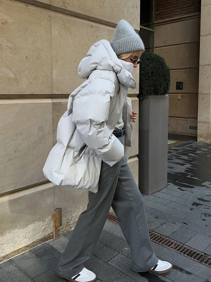 Nadia – Oversize puchowa kurtka damska na zimę