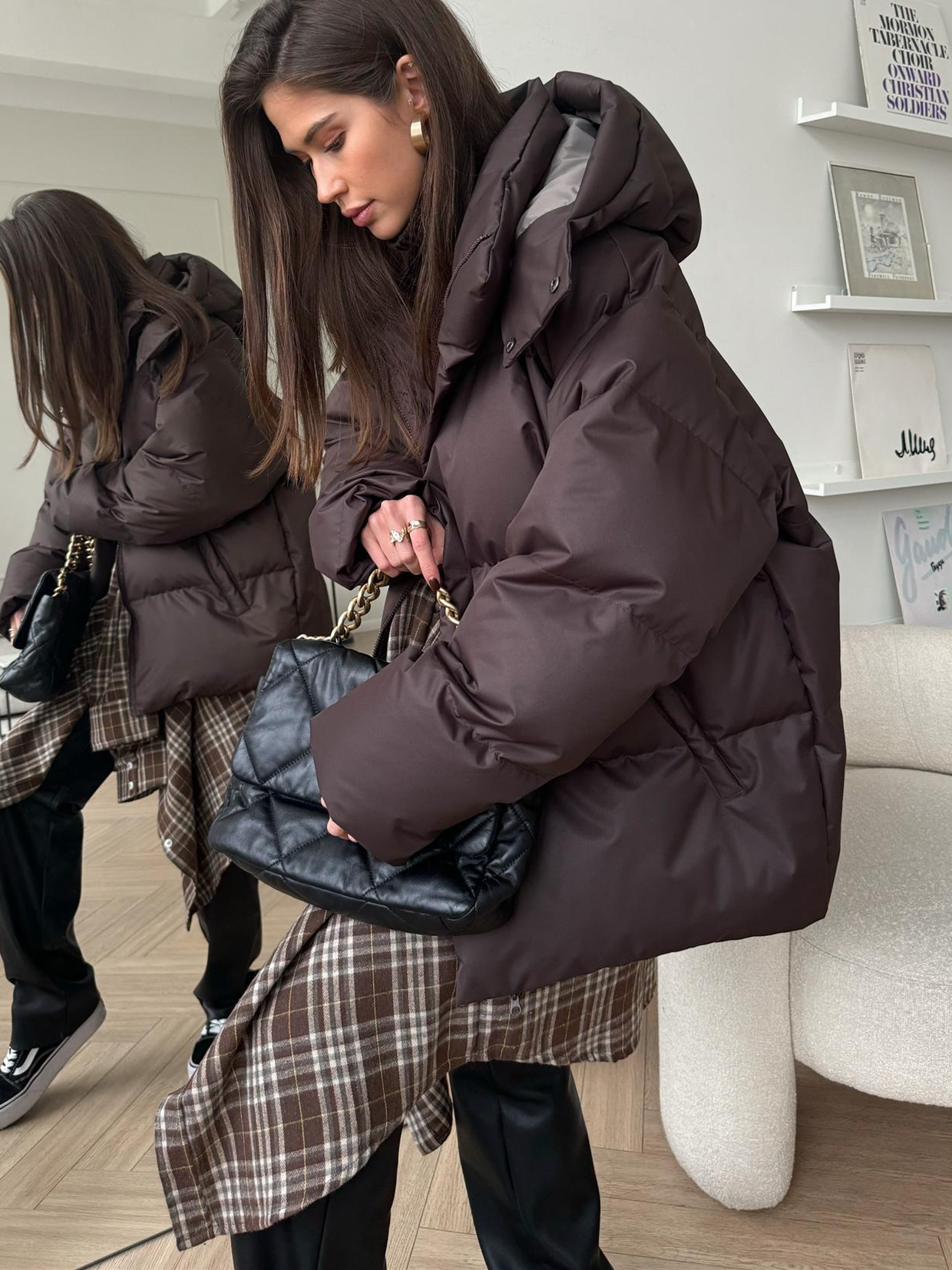 Nadia – Oversize puchowa kurtka damska na zimę