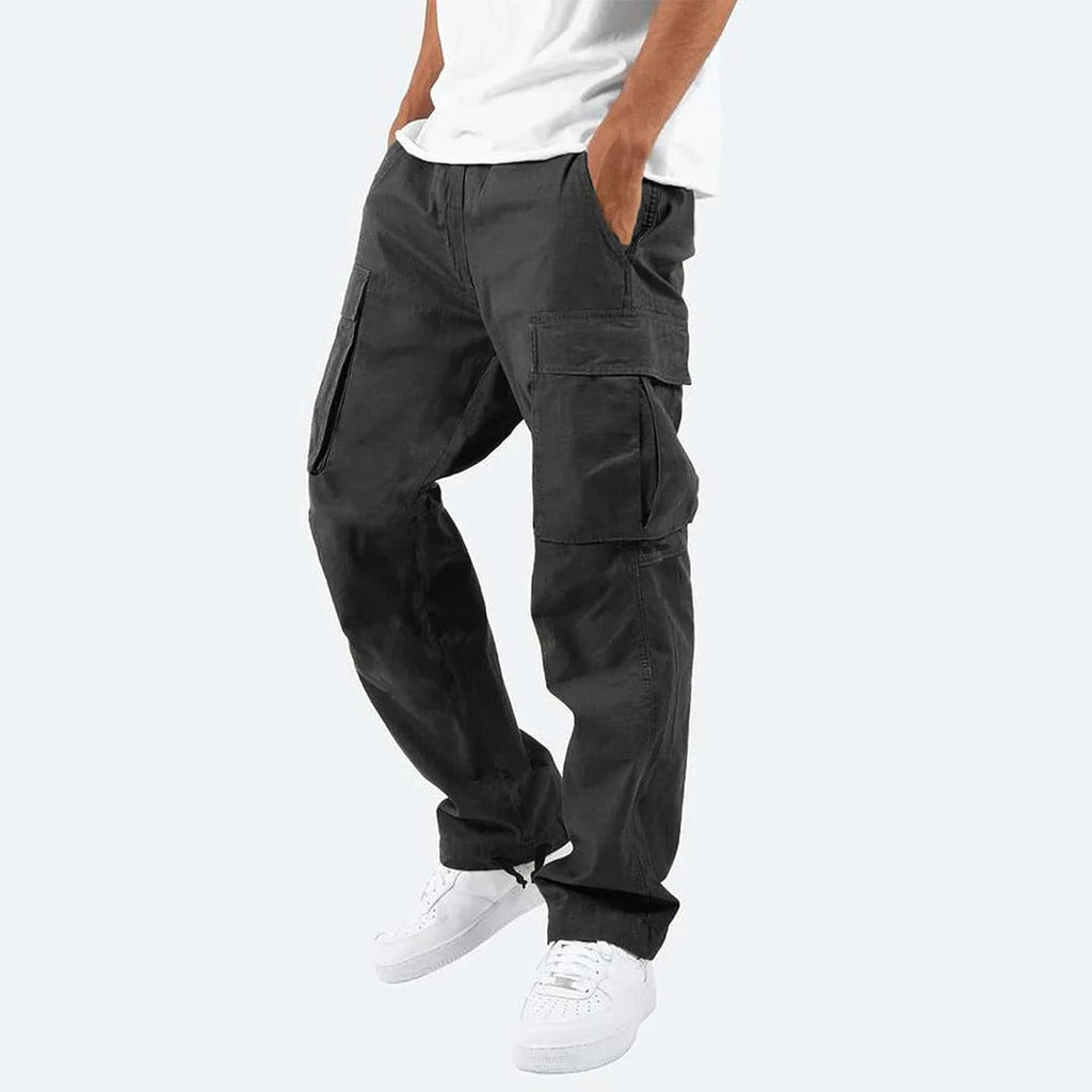 Cargo Pants Women's Relaxed Fit with Elastic Waist - Image 1