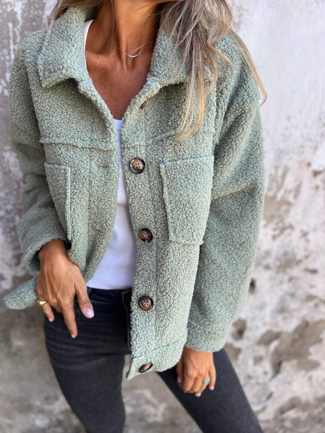 Lena | Kuschelige Jacke mit Innenfutter Damen - Elle Zürich