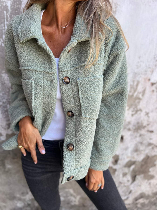 Lena | Kuschelige Jacke mit Innenfutter Damen - Elle Zürich