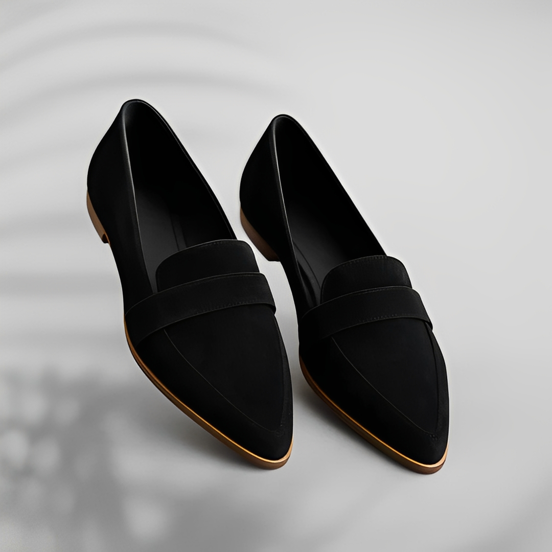 Lucía – Skórzane damskie buty z noskiem w szpic do codziennego noszenia