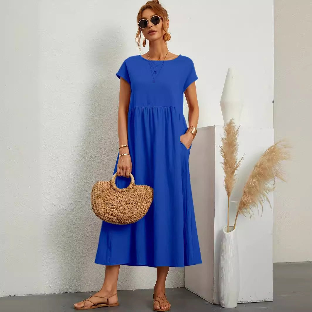 Leni – Stylowa sukienka maxi dla nowoczesnych kobiet