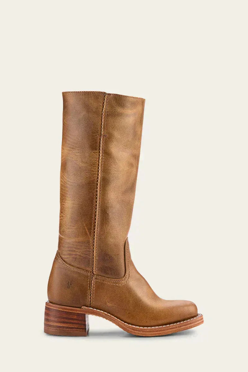 Damskie buty do kolan z eleganckim designem i stabilnym obcasem | N&W - 5 - Nowa-aura